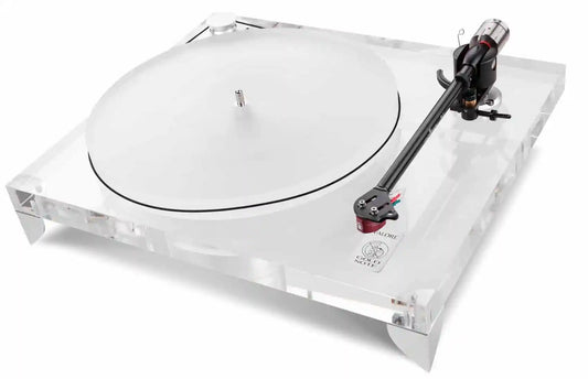 Gold Note Valore 425 Plus Transparent Acrylic without Cartridge Turntable